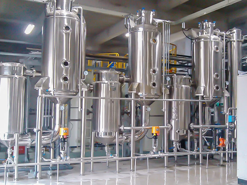  Multi-effect falling film evaporator 