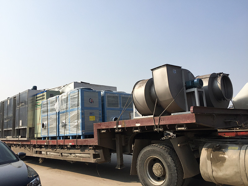 DW single layer belt dryer