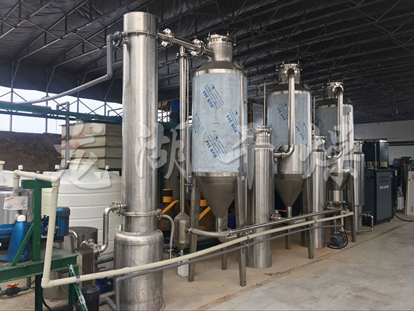  Three-effect continuous evaporation device of sodium sulfate 