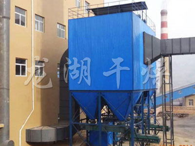  Installation of small coal-fired boiler dust collector 
